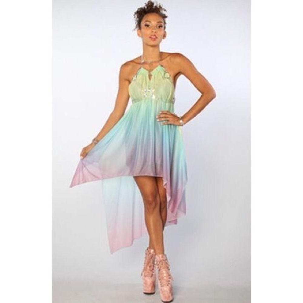 UNIF pastel harness dress